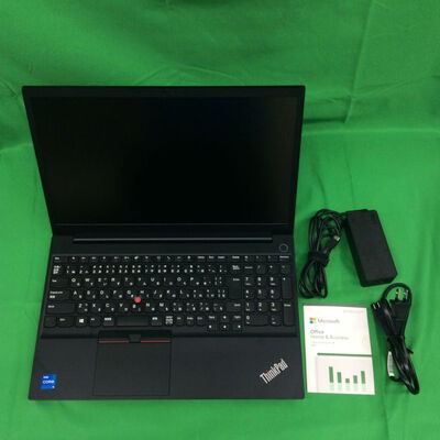 【川崎店】中古  LENOVO E15 Gen2 MSO 指紋認証あり (Intel Core i5 1135G7 2.4GHz/8GB/SSD256GB/-/オンボード/15.6/1920x1080/GbE/Wi-Fi/WEBCAM/W11P/Microsoft Office Home and Business 2024) 188467 