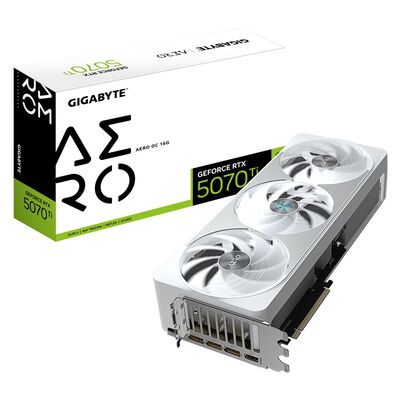 GIGABYTE  GV-N507TAERO OC-16GD (GeForce RTX 5070 Ti 16GB) 
