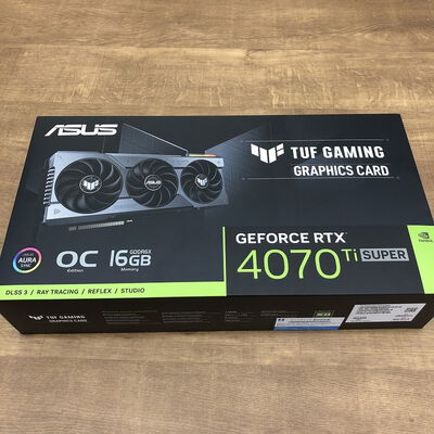 【宇都宮鶴田店】中古  ASUS TUF-RTX4070TIS-O16G-GAMING (RTX4070Ti SUPER 16GB) 164242 
