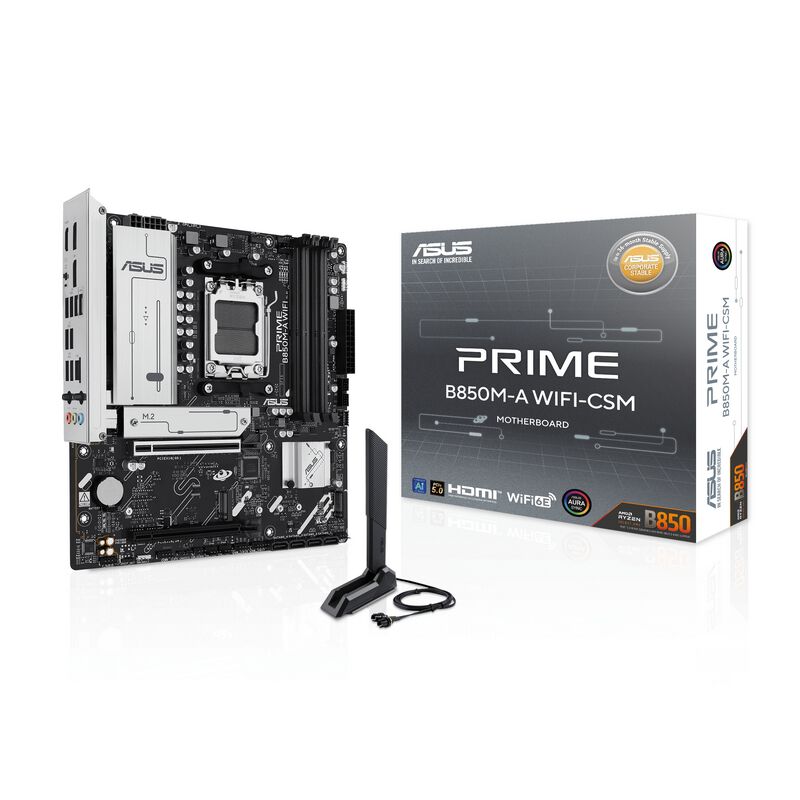 ASUS PRIME B850M-A WIFI-CSM (B850 AM5 MicroATX) ｜ パソコン