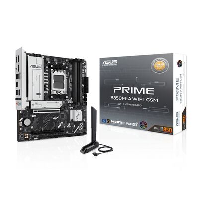 ASUS  PRIME B850M-A WIFI-CSM (B850 AM5 MicroATX) 