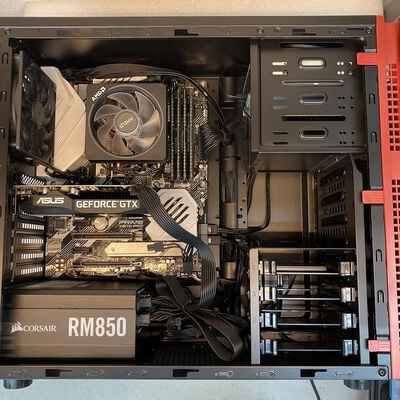 【京都店】中古  自作パソコン (Ryzen 9 3900X/64GB/SSD500GB+SSD500GB/DVD-MULTI/GTX1660 SUPER 6GB/OS無し) 3180006168 