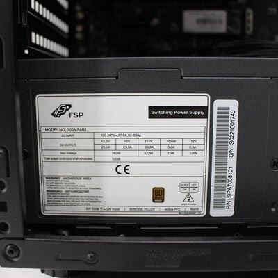 【通販センター】中古  iiyama LEVEL &infin;(Intel Core i7 10700/32GB DDR4 (PC4)/SSD2TB/BD-RE/NVIDIA GeForce GTX 1660 Ti 6GB/W11H64 MAR) 192550 