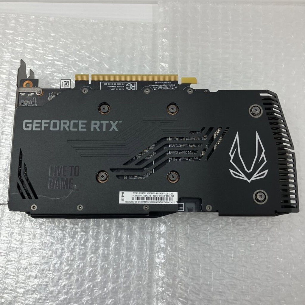 中古 ZOTAC ZT-A30610H-10MLHR (RTX3060Ti 8GB) 3410014835 （365451