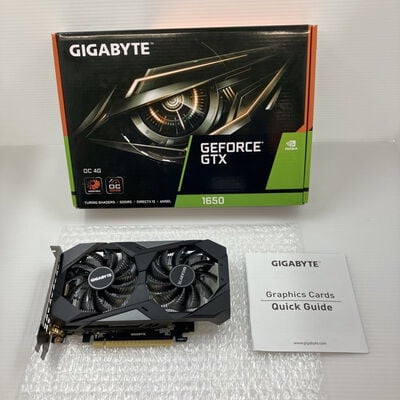 【秋葉原本店】中古  GIGABYTE GV-N1650OC-4GD (GTX1650 4G GDR5) 139573 