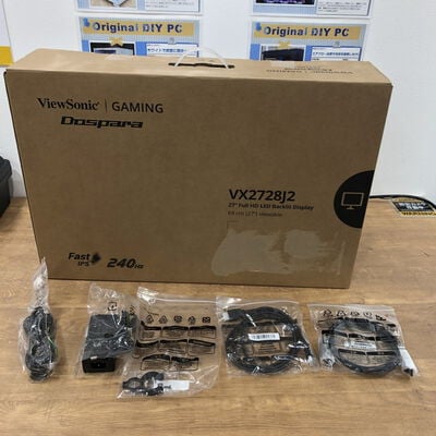 【宮崎恒久店】中古  Viewsonic VX2728J2-7 (27"W 2H1DP IPS 240Hz) 5160000650 