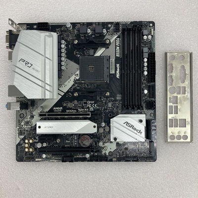 【京都店】中古  ASRock B550M Pro4 (B550 AM4 mATX DDR4) 142938 