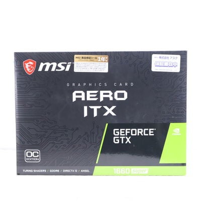 【通販センター】中古  MSI GeForce GTX 1660 SUPER AERO ITX OC  3480041942 
