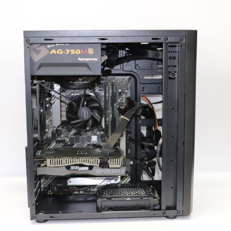 中古 PC(i7 11700/16GB/SSD500GB/HDD1TB/なし/RTX2060 6GB/W10H