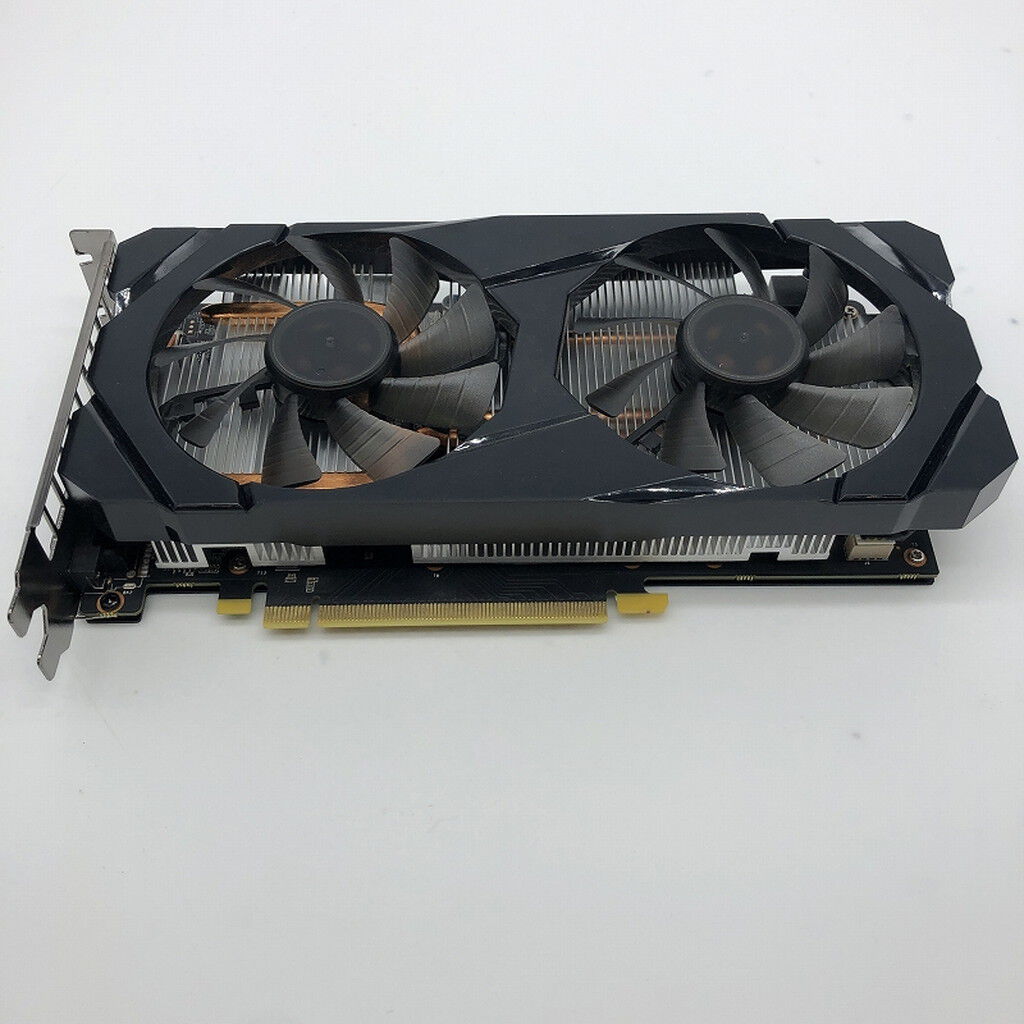 中古 玄人志向 GF-GTX1660Ti-E6GB/DF (GTX1660Ti 6G GDR6) 139076