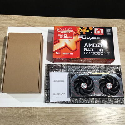 【松山環状枝松店】中古  SAPPHIRE PULSE AMD RADEON RX 9060 XT GAMING OC 16GB DUAL HDMI / DP 4560001699 