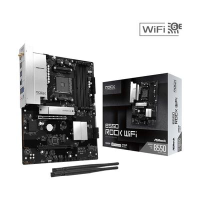 ASRock  B550 Rock WiFi (B550 AM4 ATX) 