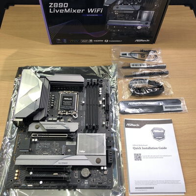 【甲府飯田店】中古  ASRock Z890 LiveMixer WiFi (Z890 1851 ATX DDR5) 172167 