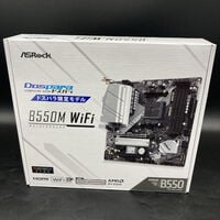 中古  ASRock B550M WiFi (B550 AM4 mATX DDR4) 5370000802 
