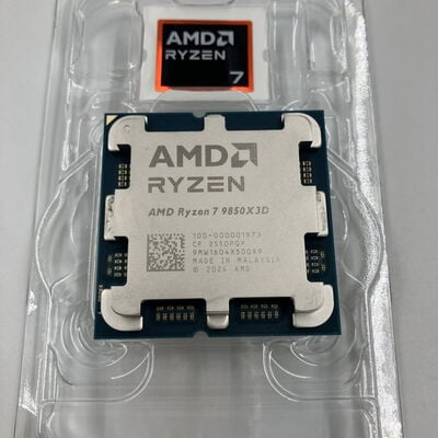 【なんば店】中古  AMD Ryzen 7 9850X3D (AM5/4.7/104M/C8/T16/120W) 188690 