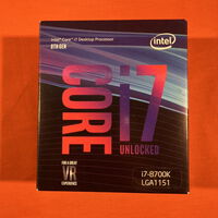 中古  INTEL Core i7 8700K (1151/3.70GHz/12M/C6/T12) 136197 
