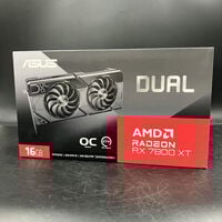 中古  ASUS DUAL-RX7800XT-O16G (RX7800XT 16G) 3120023854 