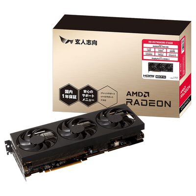 玄人志向  RD-RX7900GRE-E16GB (Radeon RX 7900 GRE 16GB) 