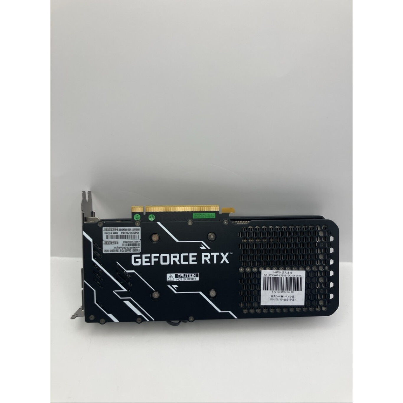 中古 玄人志向 GG-RTX3060-E12GB/OC/DF (RTX3060 12GB) 144779