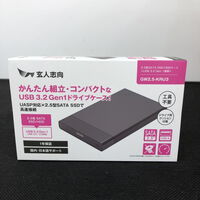 中古  玄人志向 GW2.5-KRU3 (USB3.2 Gen1 2.5ﾄﾞﾗｲﾌﾞｹｰｽ) 5110001196 