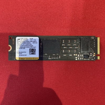 【千葉店】中古  Micron M.2 SSD NVMe 512GB (M.2 NVMe Gen4 2280) 3250007016 