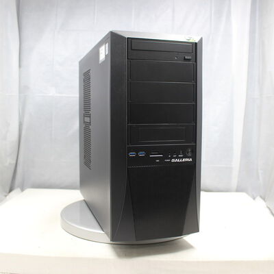 【通販センター】中古  THIRDWAVE GALLERIA KT(Intel Core i7 8700/32GB/SSD256GB/DVDマルチ/NVIDIA GeForce GTX 1070 Ti 8GB/W11H64 MAR) 182185 