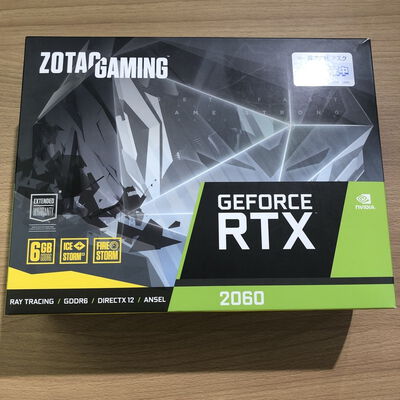 【甲府飯田店】中古  ZOTAC ZT-T20600F-10M(RTX2060 6G GDR6 TwinFan) 138901 