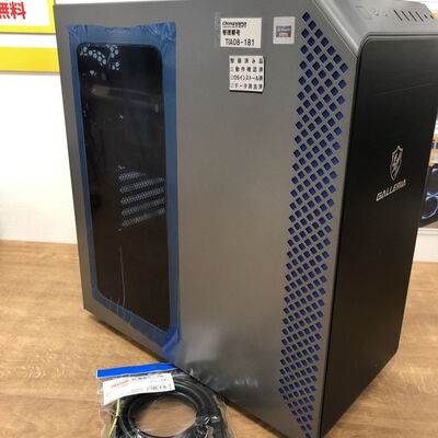 【宮崎恒久店】中古  THIRDWAVE GALLERIA SK(AMD Ryzen 5 5600X/16GB/SSD1TB/なし/AMD Radeon RX 6700 XT 12GB/W11H64 MAR) 182714 