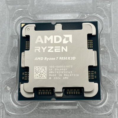 【新潟店】中古  AMD Ryzen 7 9850X3D (AM5/4.7/104M/C8/T16/120W) 188690 