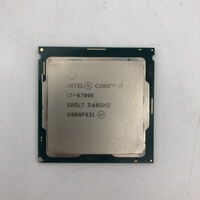 中古  INTEL Core i7 9700K (1151/3.60GHz/12M/C8/T8) 138481 