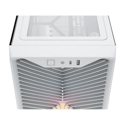 Corsair  3200D RS ARGB White CC-9011345-WW (ATX ガラス ホワイト) 