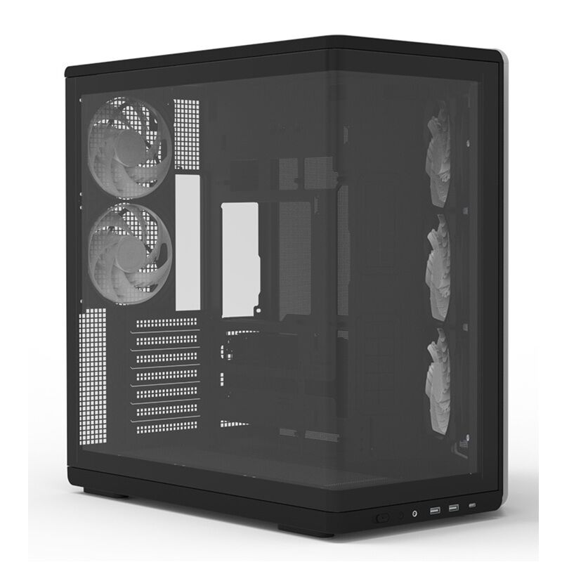 ZALMAN P60 Black (ATX ガラス ブラック) ｜ パソコン通販のドスパラ