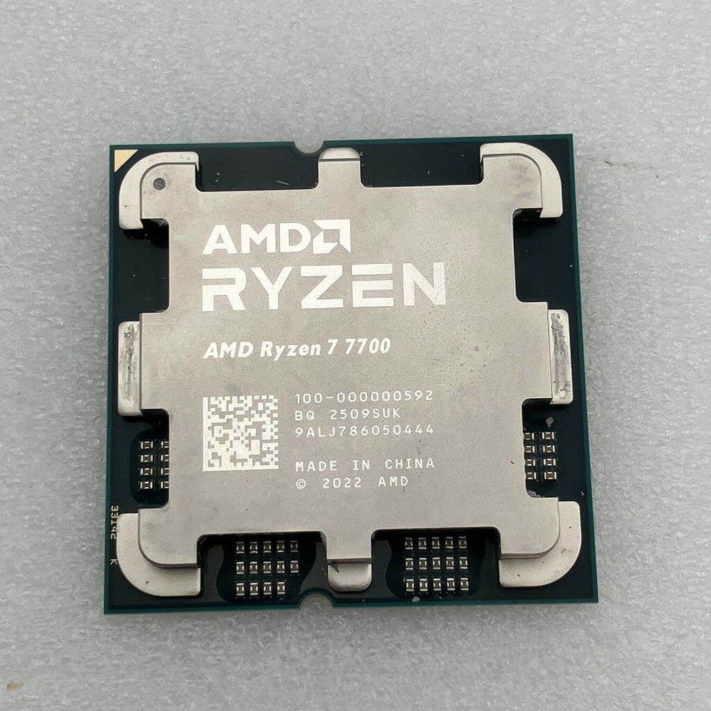 Ryzen7 7700 AMD AM5 CPU 中古動作品 中古 AMD Ryzen 7 7700 (AM5/3.8GHz/40M/C8/T16/65W) 1460024624