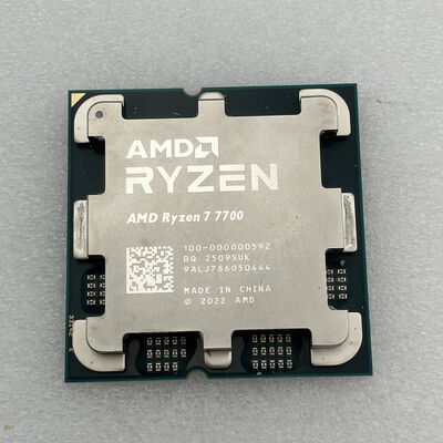 【新潟店】中古  AMD Ryzen 7 7700 (AM5/3.8GHz/40M/C8/T16/65W) 1460024624 