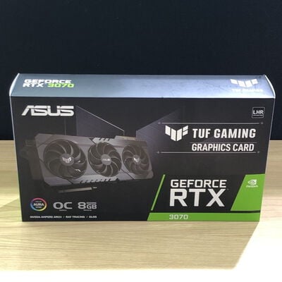 【甲府飯田店】中古  ASUS TUF-RTX3070-O8G-V2-GAMING (RTX3070 8GB) 3170006485 
