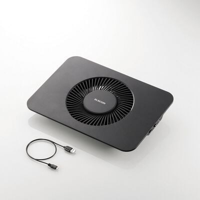 エレコム  SX-CL21BK (ノートPC用クーラー 静音・強冷タイプ) 