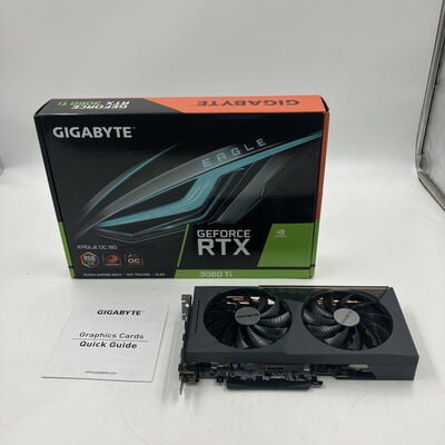 【なんば店】中古  【LHR版】GIGABYTE GV-N306TEAGLE OC-8GD R2.0(RTX3060Ti 8GB LHR) 175514 