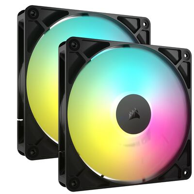 Corsair  RS140 ARGB Dual Fans CO-9050183-WW (2個パック ブラック) 
