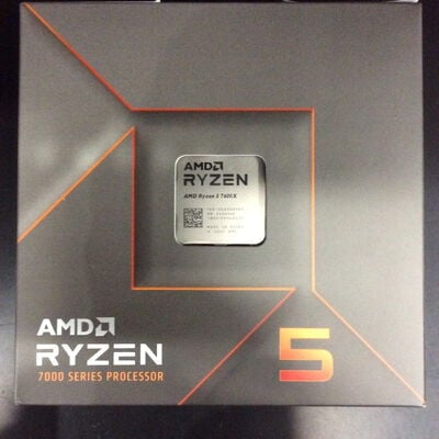 【座間相武台】中古  AMD Ryzen 5 7600X (AM5/4.7GHz/38M/C6/T12/105W 152464 