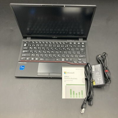 【熊本浜線店】中古  FUJITSU LIFEBOOK U6312/K (INTEL Core i5 1245U /16GB/SSD256GB/-/オンボード/13.3/1920x1080/Wi-Fi/WEBCAM/W11H64/MicrosoftOffice H&B 2024付) 181332 