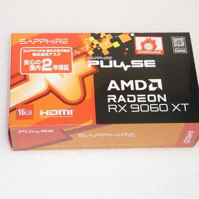 【京都店】中古  SAPPHIRE PULSE Radeon RX 9060 XT GAMING OC 16GB (RX9060XT 16G) 179905