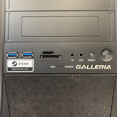 【横浜駅前店】中古  THIRDWAVE GALLERIA ZG (Intel Core i9 9900KF /16GB/SSD1TB/RTX2080 SUPER/W11H/有線LAN◯無線LAN?) 3400009046 