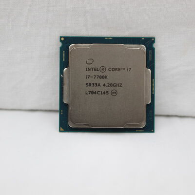 【通販センター】中古  INTEL Core i7-7700K (1151/4.20GHz/8M/C4/T8) 133190 