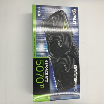 【なんば店】中古  Palit NE7507T019T2-GB2031U(RTX5070Ti 16GB GamingPro-S) 188931 