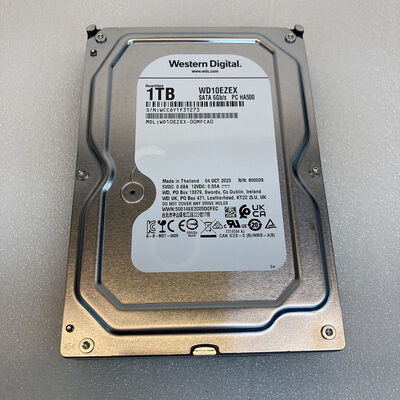【京都店】中古  W.D WD10EZEX(3.5'' SATA3 1TB 7200 64MB C) 3450006005 