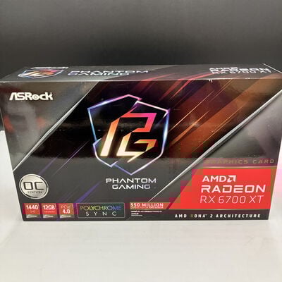 【熊本浜線店】中古  ASRock RX6700XT PGD 12GO (RX6700XT 12GB) 144987 
