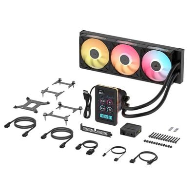 Corsair  iCUE LINK TITAN II 360 RX LCD Black CW-9061045-WW (ブラック) 