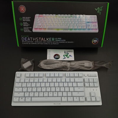 【大須店】中古  Razer DS V2 Pro TKL WH LN US(RZ03-04373500-R3M1) 3120020830 
