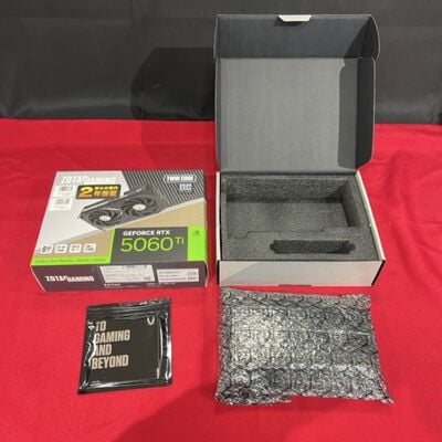 【静岡東瀬名店】中古  ZOTAC ZT-B50610H-10M (RTX5060Ti 8GB Twin Edge) 5140001425 