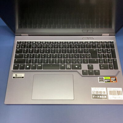 【前橋ｲﾝﾀｰｱｶﾏﾙ店】中古  GALLERIA ZL9R-R57T-6 (Ryzen 9 9955HX/32GB/SSD2TB/RTX5070Ti/W11H) 4540002658 